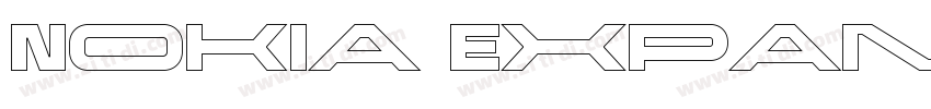 Nokia Expanded字体转换
